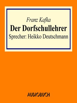 cover image of Der Dorfschullehrer